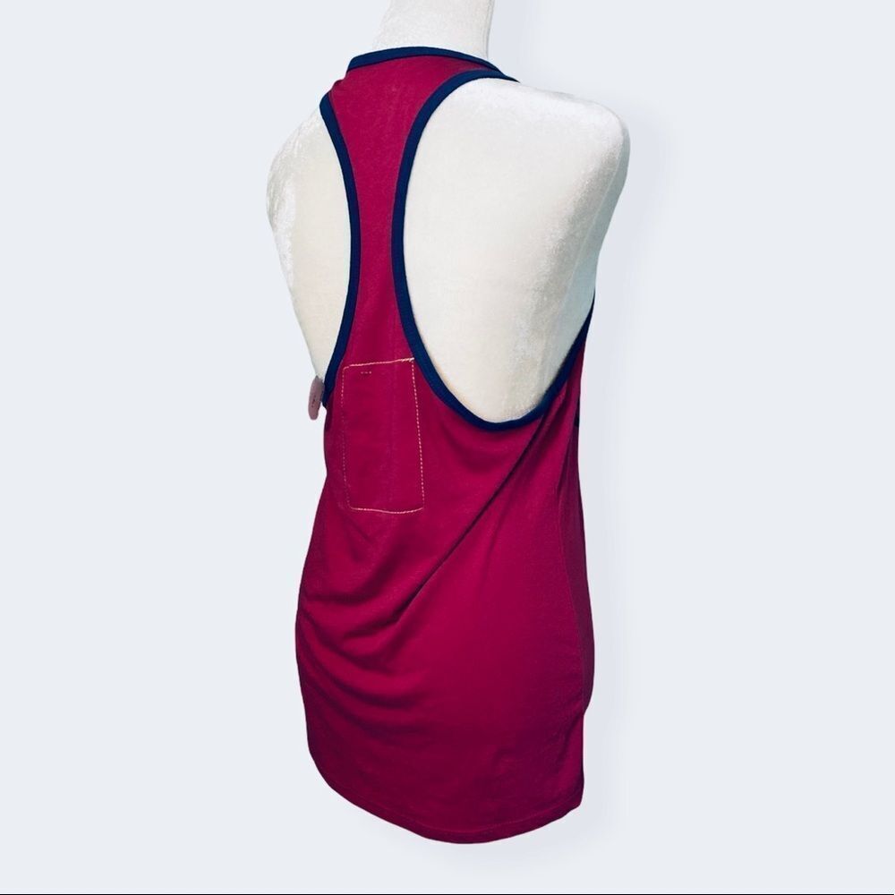 NWT Aviator Nation Surf Safari Racerback Tank Top - Picture 2 of 4